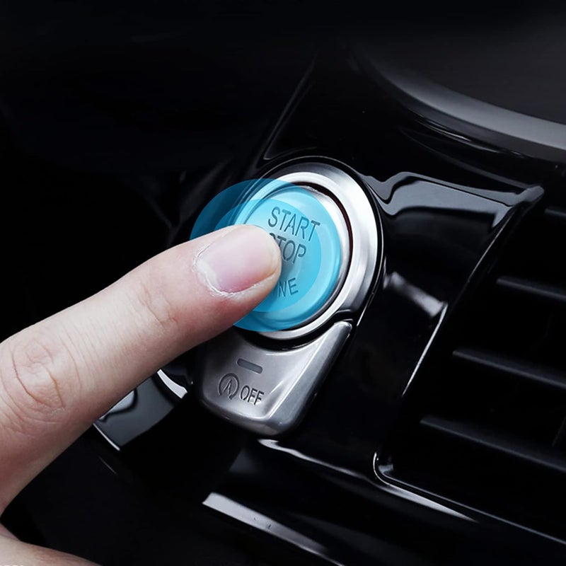 LIMBQS Start Stop Button Switch Cover for BMW F10 F11 F12 F13 F15 F16, E-Brake Switch Chrome Stickers for 5 7 X5 Series - Image 5